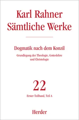 Rahner |  Karl Rahner - Sämtliche Werke | Buch |  Sack Fachmedien