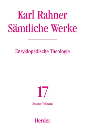 Rahner |  Enzyklopädische Theologie | Buch |  Sack Fachmedien
