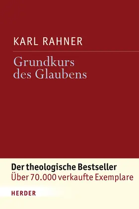 Rahner |  Grundkurs des Glaubens | Buch |  Sack Fachmedien