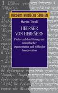 Tiwald |  Hebräer von Hebräern | Buch |  Sack Fachmedien