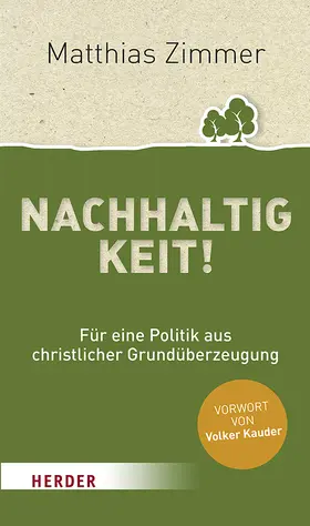 Zimmer |  Nachhaltigkeit! | Buch |  Sack Fachmedien
