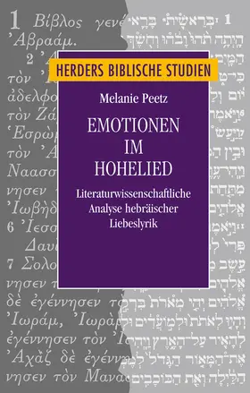 Peetz |  Emotionen im Hohelied | Buch |  Sack Fachmedien