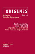 Origenes |  Der Kommentar zum Hohelied | Buch |  Sack Fachmedien