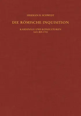 Schwedt |  Die römische Inquisition | Buch |  Sack Fachmedien