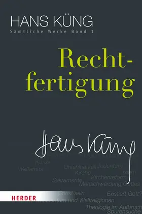 Küng |  Rechtfertigung | Buch |  Sack Fachmedien