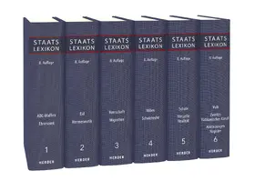 Oberreuter |  Staatslexikon Gesamtwerk Bd. 1-5 | Buch |  Sack Fachmedien
