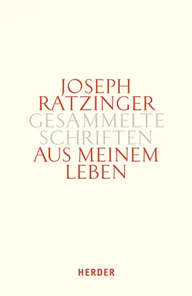 Ratzinger |  Aus meinem Leben | Buch |  Sack Fachmedien