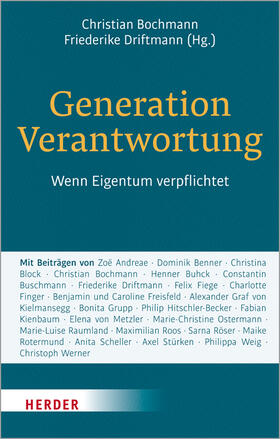 Driftmann / Bochmann | Generation Verantwortung | Buch | 978-3-451-38873-6 | sack.de