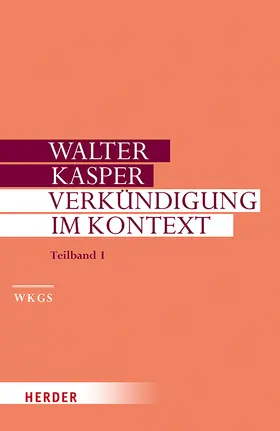 Kasper |  Verkündigung im Kontext | Buch |  Sack Fachmedien