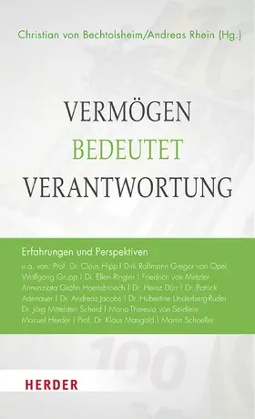 Bechtolsheim | Vermögen bedeutet Verantwortung | E-Book | sack.de