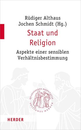 Althaus / Schmidt | Staat und Religion | E-Book | sack.de