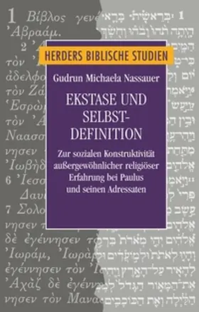 Nassauer |  Ekstase und Selbstdefinition | eBook | Sack Fachmedien