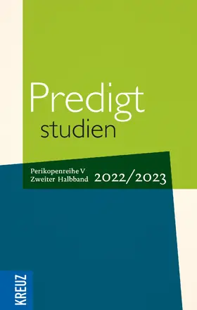 Claussen / Engemann / Gräb |  Predigtstudien 2022/2023 - 2. Halbband | eBook | Sack Fachmedien