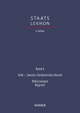 Görres-Gesellschaft |  Staatslexikon | eBook | Sack Fachmedien