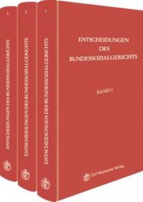 Entscheidungen des Bundessozialgerichts / Entscheidungen des Bundessozialgerichts | Buch | 978-3-452-26517-3 | sack.de