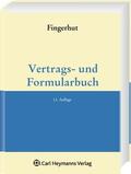 Fingerhut / Kroh |  Vertrags- und Formularbuch | Buch |  Sack Fachmedien