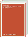 Hoger / Hueck / Lutter |  Kontinuität beim Formwechsel nach dem UmwG und der grenzüberschreitenden Verlegung des Sitzes einer SE | Buch |  Sack Fachmedien