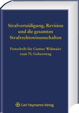 Schöch / Ignor / Satzger |  Festschrift für Gunter Widmaier zum 70. Geburtstag | Buch |  Sack Fachmedien