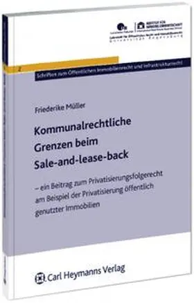 Müller |  Kommunalrechtliche Grenzen beim Sale-and lease-back | Buch |  Sack Fachmedien