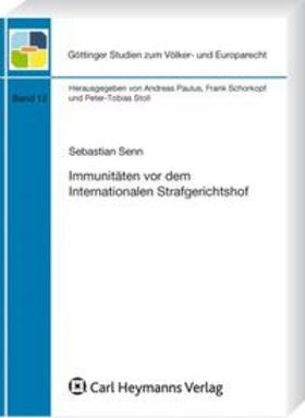 Senn | Immunitäten vor dem Internationalen Strafgerichtshof | Buch | 978-3-452-27428-1 | sack.de