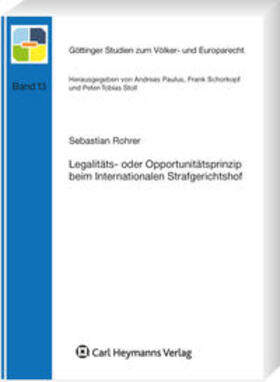 Rohrer | Rohrer, S: Legalitäts- und Opportunitätsprinzip | Buch | 978-3-452-27516-5 | sack.de