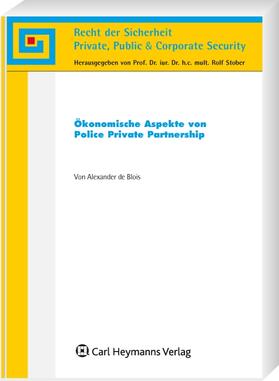 Blois / Stober |  Ökonomische Aspekte von Police Private Partnership | Buch |  Sack Fachmedien