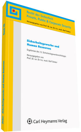 Stober | Sicherheitsgewerbe und Human Resources | Buch | 978-3-452-27722-0 | sack.de