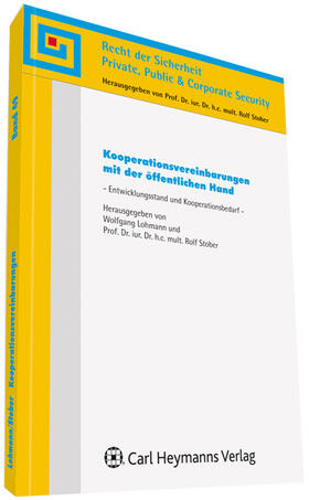 Lohmann / Stober |  Kooperationsvereinbarungen mit der öffentlichen Hand | Buch |  Sack Fachmedien