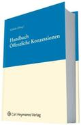 Gohrke |  Handbuch öffentlicher Konzessionen | Buch |  Sack Fachmedien