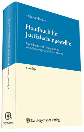 Renesse / Pannen | Handbuch für Justizfachangestellte | Buch | 978-3-452-27759-6 | sack.de