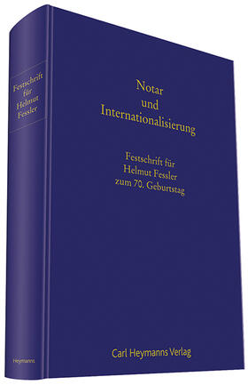 Baumann / Limmer / Schwachtgen | Festschrift für Helmut Fessler | Buch | 978-3-452-27775-6 | sack.de