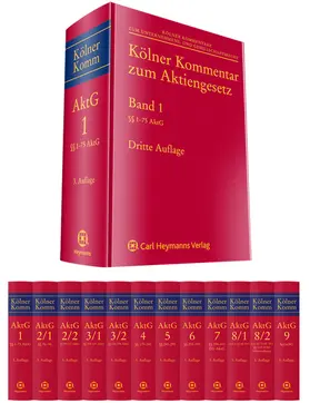 Noack / Zöllner |  Kölner Kommentar zum Aktiengesetz | Buch |  Sack Fachmedien