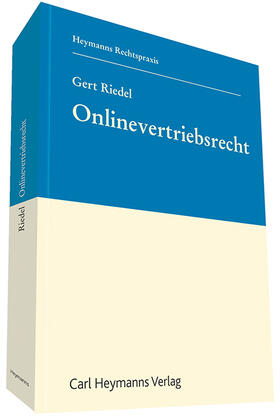 Riedel |  Onlinevertriebsrecht | Buch |  Sack Fachmedien