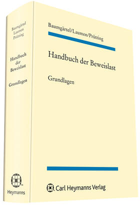 Baumgärtel / Laumen / Prütting | Handbuch der Beweislast - Band 1 - 9 | Buch | 978-3-452-27808-1 | sack.de