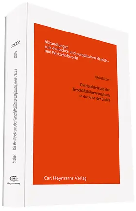 Steber |  Die Herabsetzung der Geschäftsführervergütung in der Krise der GmbH | Buch |  Sack Fachmedien