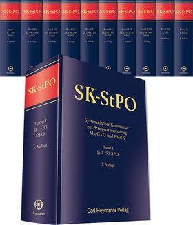 Wolter | Systematischer Kommentar zur Strafprozessordnung: SK-StPO | Buch | 978-3-452-28082-4 | sack.de