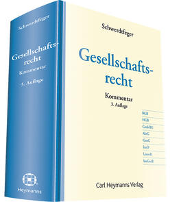 Schwerdtfeger | Gesellschaftsrecht Kommentar | Buch | 978-3-452-28139-5 | sack.de