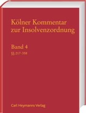 Hess | Kölner Kommentar zur Insolvenzordnung | Buch | 978-3-452-28285-9 | sack.de