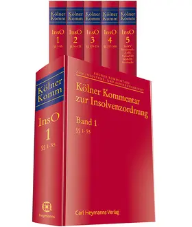 Hess | Kölner Kommentar zur Insolvenzordnung | Buch | 978-3-452-28287-3 | www.sack.de