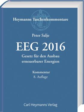 Salje | EEG 2017 Kommentar | Buch | 978-3-452-28637-6 | sack.de