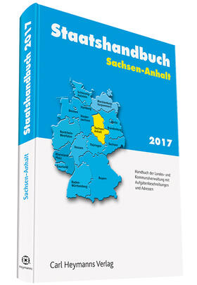 Staatshandbuch Sachsen-Anhalt 2017 | Buch | sack.de