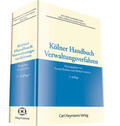 Redeker / Uechtritz |  Kölner Handbuch Verwaltungsverfahren | Buch |  Sack Fachmedien