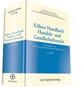 Ludwig / von Rechenberg |  Rechenberg, W: Kölner Handbuch Handels- /Gesellschaftsrecht | Buch |  Sack Fachmedien