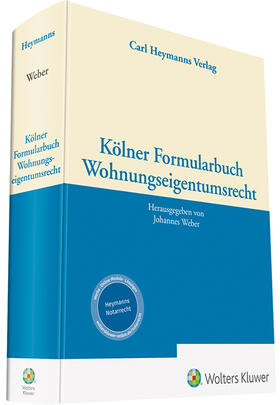 Weber |  Kölner Formularbuch Wohnungseigentumsrecht | Buch |  Sack Fachmedien