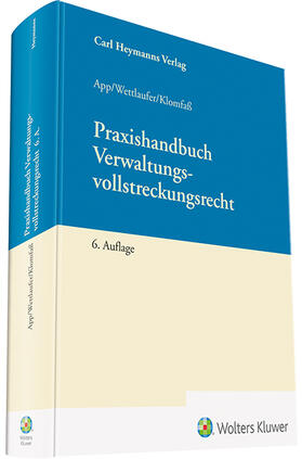 App / Wettlaufer / Klomfaß | App, M: PraxishandbuchVerwaltungsvollstreckungsrecht | Buch | 978-3-452-28988-9 | sack.de