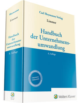 Limmer | Handbuch der Unternehmensumwandlung | Buch | 978-3-452-29098-4 | sack.de