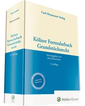 Heinemann | Kölner Formularbuch Grundstücksrecht | Buch | 978-3-452-29194-3 | sack.de