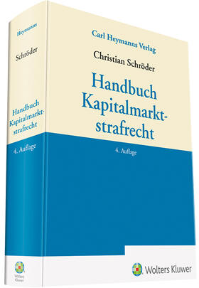 Schröder | Handbuch Kapitalmarktstrafrecht | Buch | 978-3-452-29226-1 | sack.de