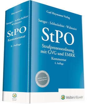 Satzger / Schluckebier / Widmaier | StPO | Buch | 978-3-452-29249-0 | sack.de