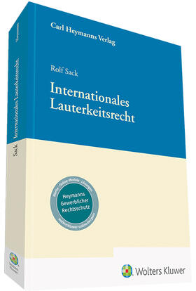 Sack | Internationales Lauterkeitsrecht | Buch | 978-3-452-29305-3 | sack.de